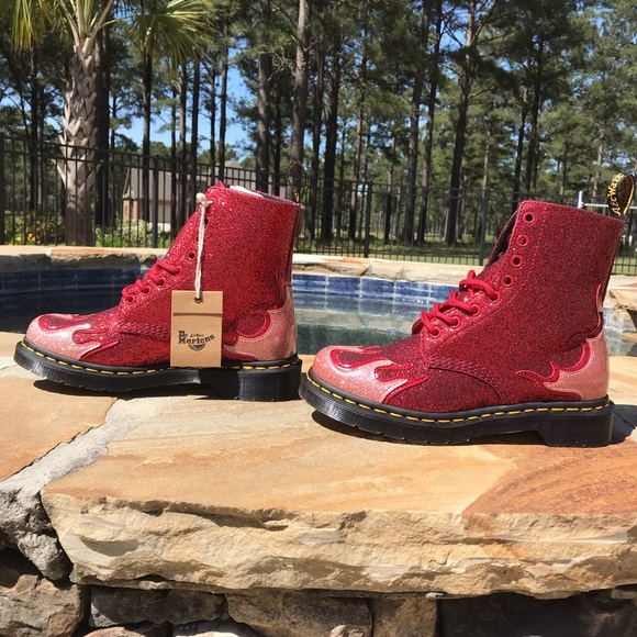 DR. MARTENS GLITTER FLAME - Picture 2 of 4